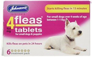 Johnsons 4Fleas Tablets for Puppies & Small Dogs