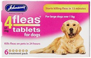 Johnsons 4Fleas Dog Tablets for Large Dogs