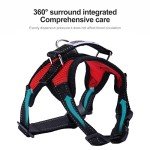 Breathable No-Pull Dog Harness Vest - Red