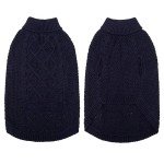 Mihachi Turtleneck Dog Sweater for Cold Weather