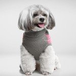 Diamond Plaid Knit Dog Sweater for All Sizes