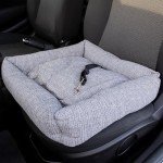 Travel Dog and Cat Booster Seat Bed - Grey