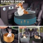 Dog Booster Car Seat for Small to Medium Dogs