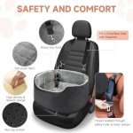 Dog Booster Car Seat for Small to Medium Dogs