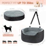 Dog Booster Car Seat for Small to Medium Dogs