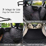 Waterproof Dog Car Seat Cover with Hammock Style