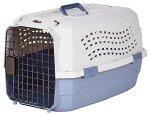 Two-Door Hard-Sided Pet Carrier - Blue