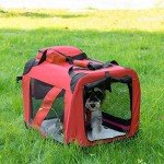 PawHut Soft Portable Dog and Cat Crate 23