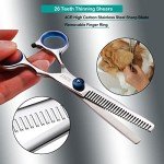 Elfirly Stainless Steel Dog Grooming Scissors Kit