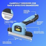 DakPets Deshedding Tool for Dogs and Cats
