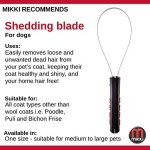 Mikki Pet Deshedding Tool - Grooming Brush