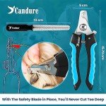 Candure Professional Dog Nail Clippers with Safety Guard