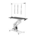 Hydraulic Dog Grooming Table with H Bar & Leashes