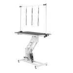 Hydraulic Dog Grooming Table with H Bar & Leashes