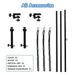 Adjustable Dog Grooming Arm with Nooses and Clamp