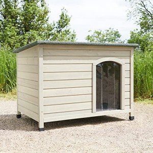 Sage Grey Medium Dog Kennel with Roof Lift