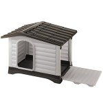 Heavy-Duty Plastic Dog Kennel - Dog Villa 110