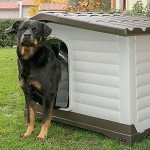 Heavy-Duty Plastic Dog Kennel - Dog Villa 110
