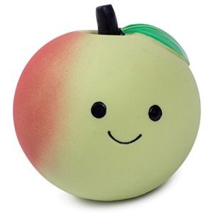 Large Soft Chew Latex Apple Dog Toy