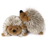 Pawaboo Plush Hedgehog Dog Chew Toys - 2 Pack
