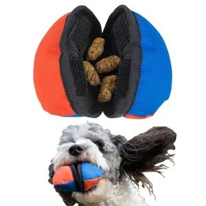 Tug-E-Nuff Clam Dog Treat Dispenser Toy