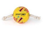 Durable Football Training Ball with Ropes for Dogs