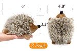 Pawaboo Plush Hedgehog Dog Chew Toys - 2 Pack