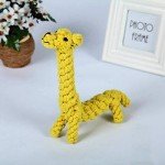 Giraffe Rope Ball Chew Toy for Dogs