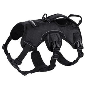 Escape-Proof Reflective Dog Harness with Handle