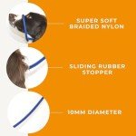 Blue Figure 8 Anti-Pull Dog Lead and Halter