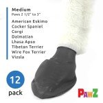 Pawz Black Dog Boots for Comfort and Protection