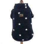 Star Print Fleece Sweatshirt for Small Dogs