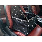 Powkoo Waterproof Dog Car Safety Seat Carrier