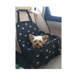Powkoo Waterproof Dog Car Safety Seat Carrier