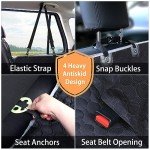 Taygeer Washable Dog Car Seat Cover with Hammock