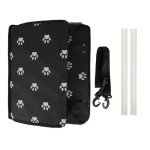 Powkoo Waterproof Dog Car Safety Seat Carrier