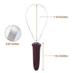 Dual-Sided Stainless Steel Dog Shedding Blade Tool