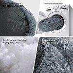 Cozy Faux Fur Donut Dog & Cat Bed