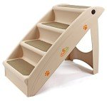 Collapsible Dog and Pet Staircase in Plastic