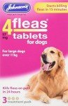 Johnsons 4Fleas Tablets for Large Dogs - 3 Pack