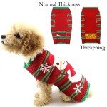 Snowman Holiday Sweater for Small Dogs & Cats