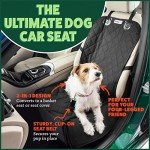Waterproof Dog Car Seat & Seat Belt Combo
