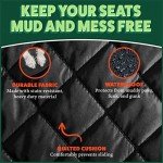 Waterproof Dog Car Seat & Seat Belt Combo