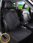 Nonslip Dog Car Seat Cover with Adjustable Anchor