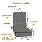 Nonslip Dog Car Seat Cover with Adjustable Anchor