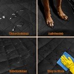 Nonslip Dog Car Seat Cover with Adjustable Anchor