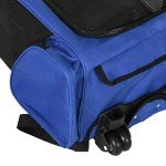 PawHut Pet Travel Backpack Carrier with Wheels