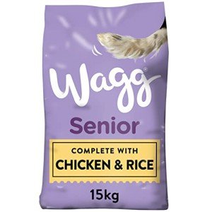 Wagg Senior Dry Dog Food Mix - 15KG Total