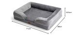 Medium Orthopedic Dog Sofa Bed - Washable & Cozy