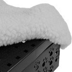 Proudpet Fleece Pet Stairs for Small Dogs